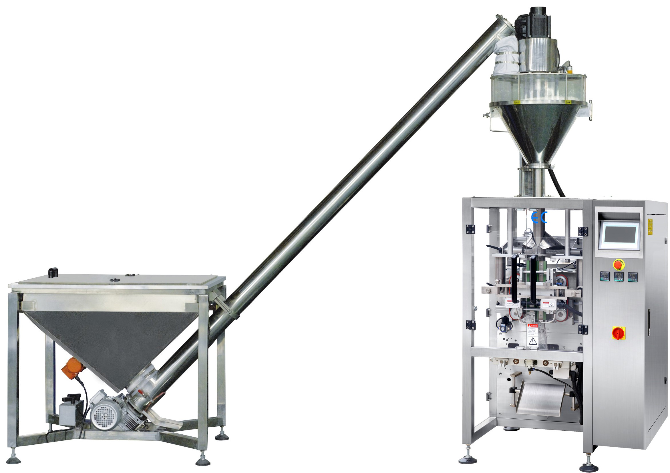 packing machine with auger filler jt 420f