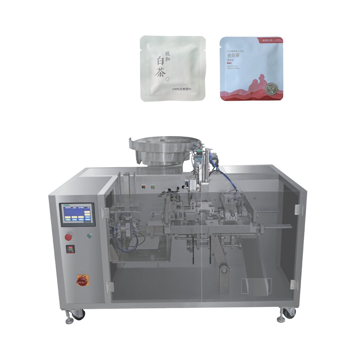 bag type packing machine for tea cakes