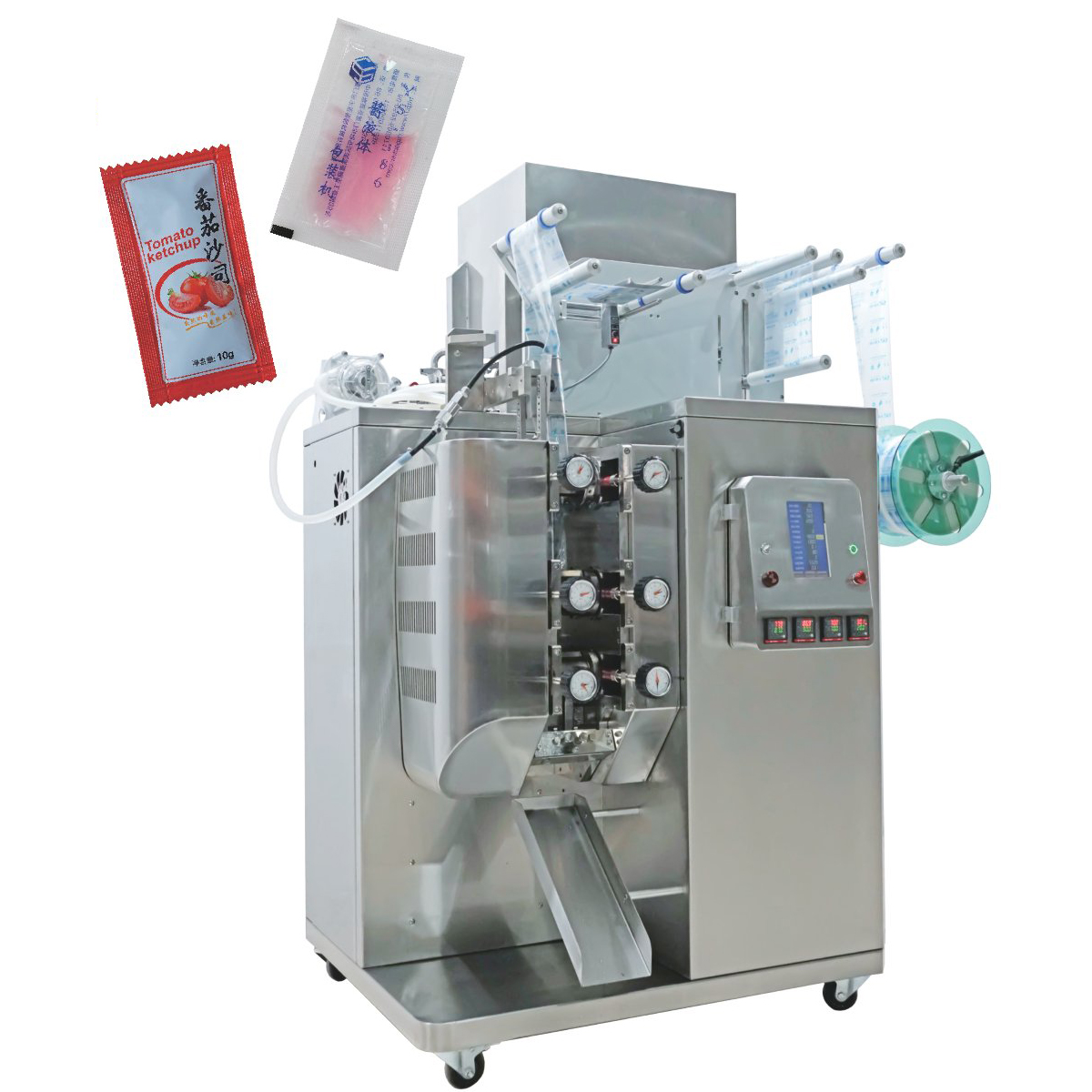 high speed continuous packing machine for sauce
